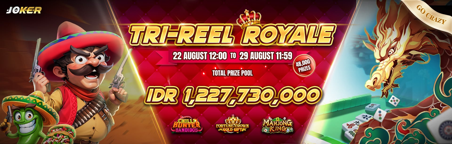 JOKER - TRI-REEL ROYALE